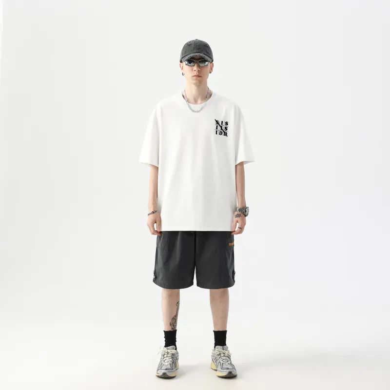 SIDEEFFECT Short Sleeved T Shirts Summer Unisex-11