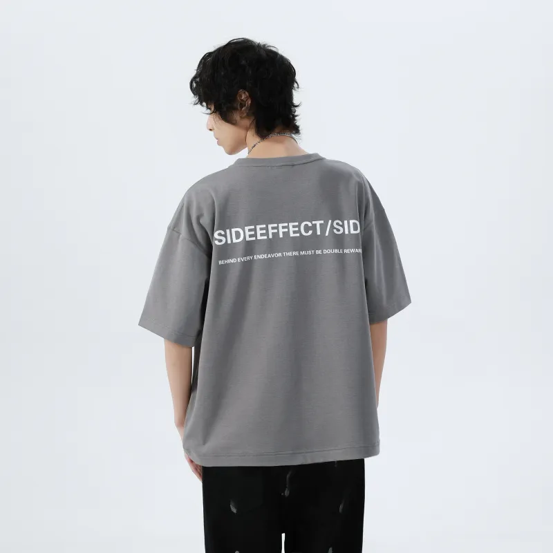 SIDEEFFECT Short Sleeved T Shirts Unisex-14