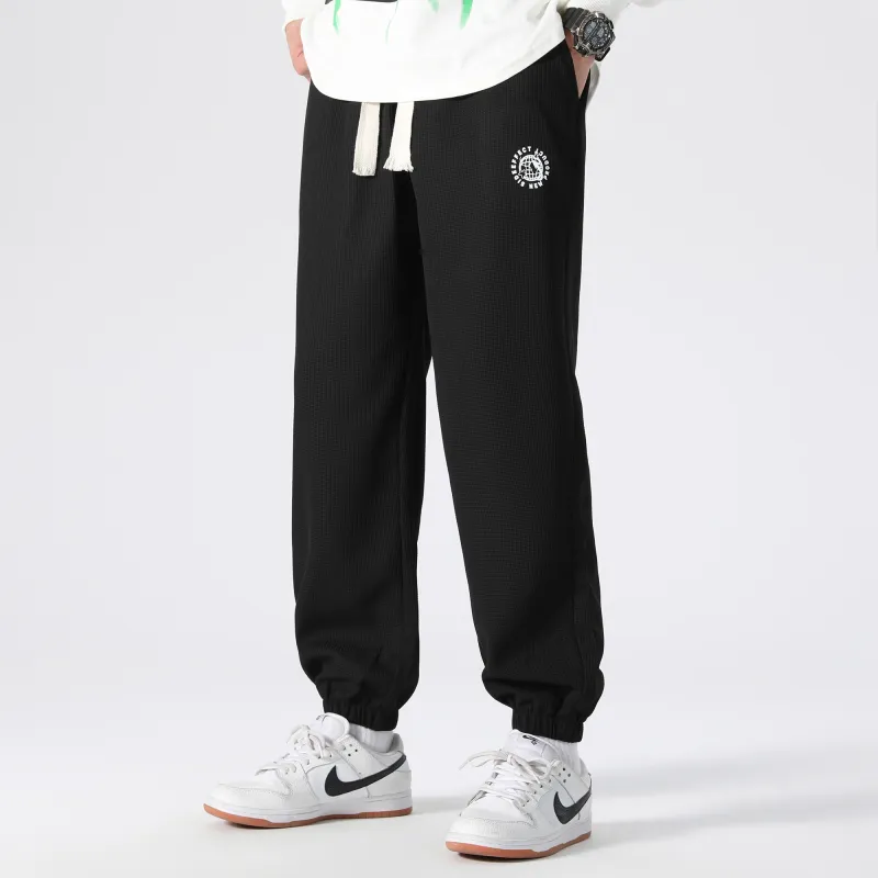 SIDEEFFECT Knitted Sports Pants Unisex-4