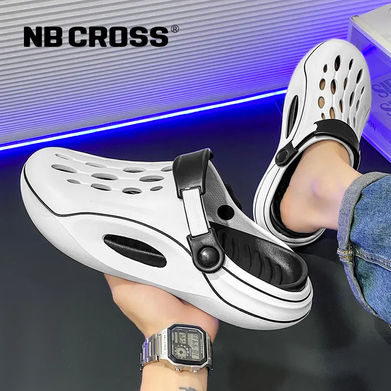 NB CROSS Beach Sandals & Slippers Clogs Unisex-1
