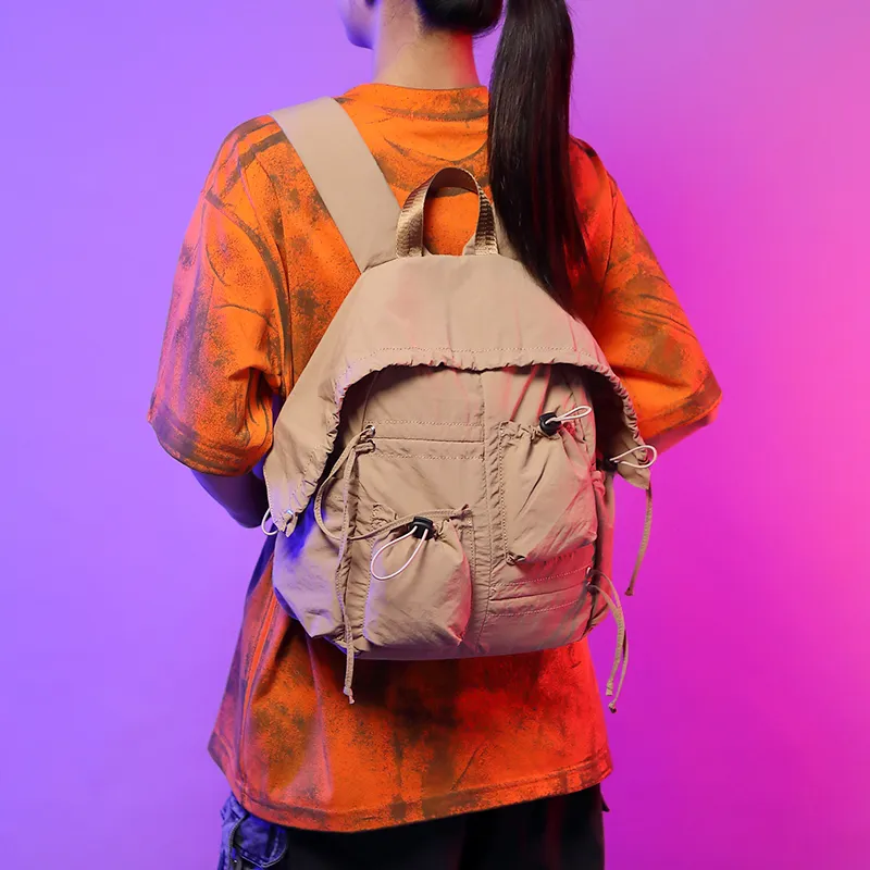 MASTER CANVAS Backpacks Khaki-7
