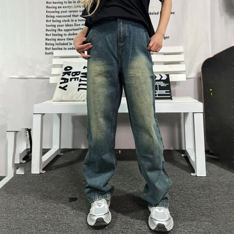 SFTTR Jeans Unisex Pale Blue Brown-3