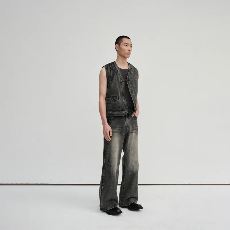 NANS STUDIO Vests Men-7