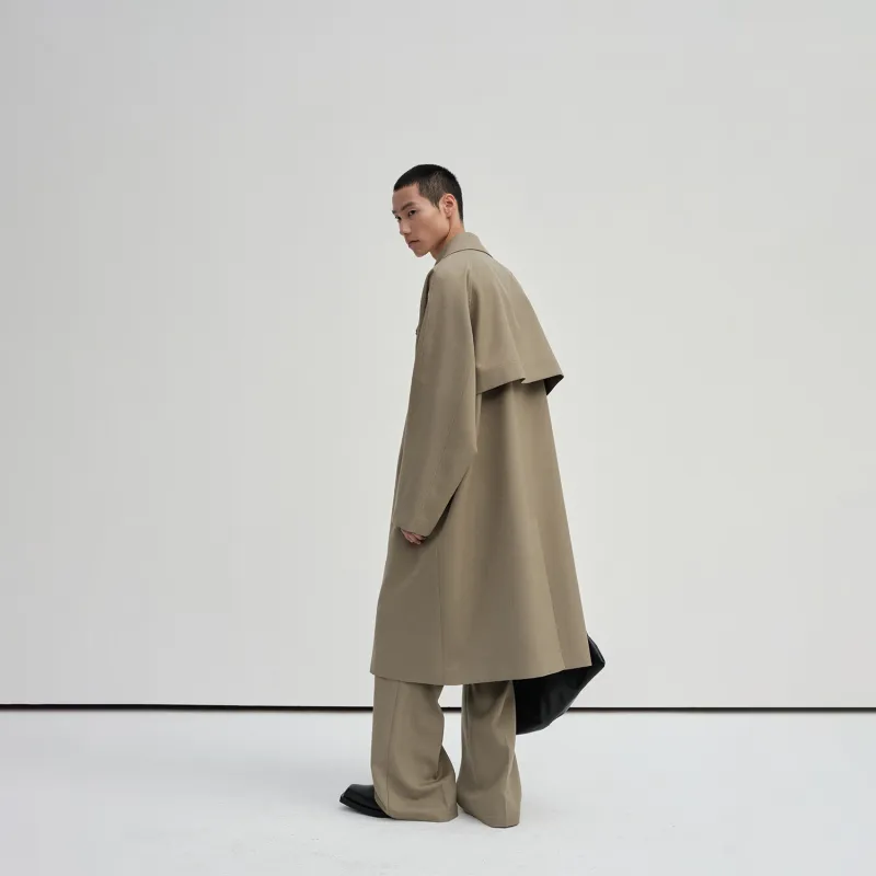NANS STUDIO Trench Coats Men-3