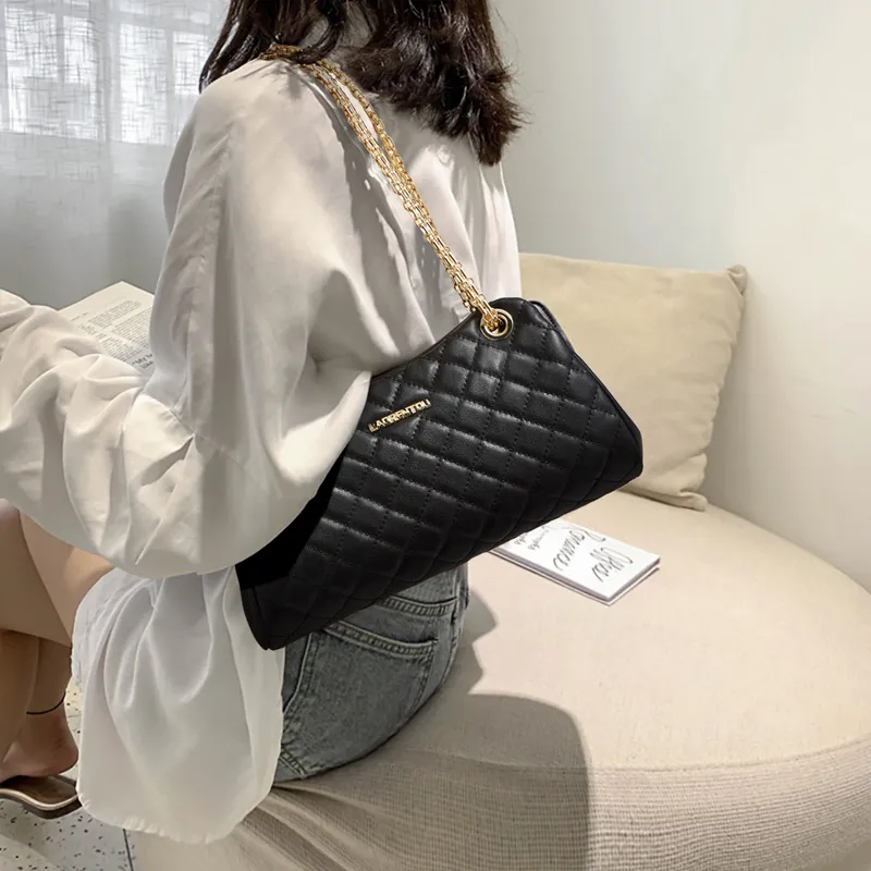 Old Man's Head Cow Leather Shoulder Bag Handheld Crossbody Bag Women's Black-1