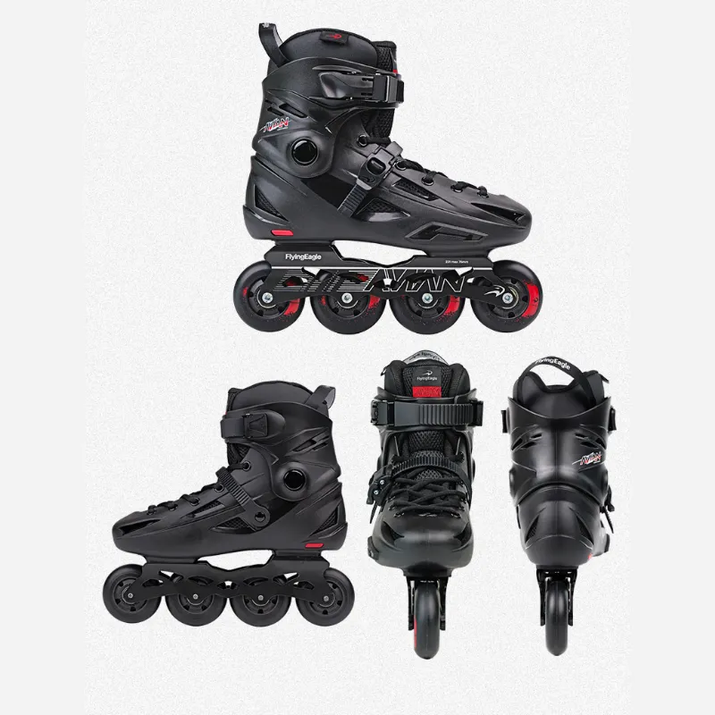 FLYING EAGLE Inline Skates Unisex Black-9