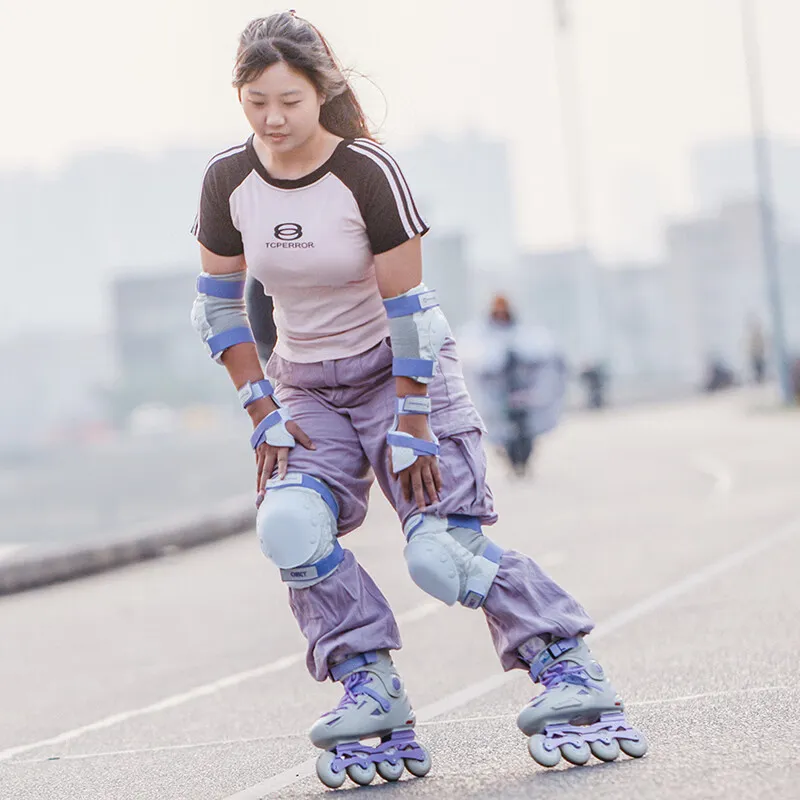 FLYING EAGLE Inline Skates Unisex Coral Pink-3