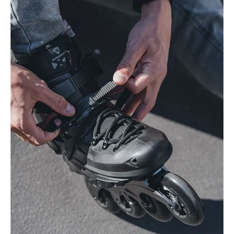 FLYING EAGLE Inline Skates Unisex Meteorite Black-4