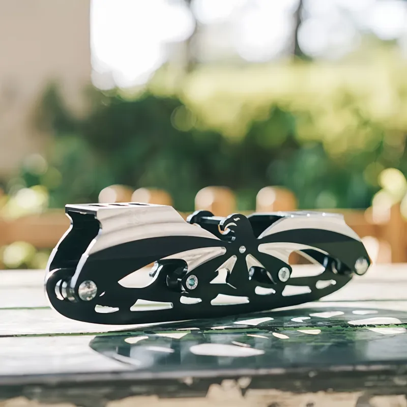 FLYING EAGLE Inline Skates Unisex Black White-5