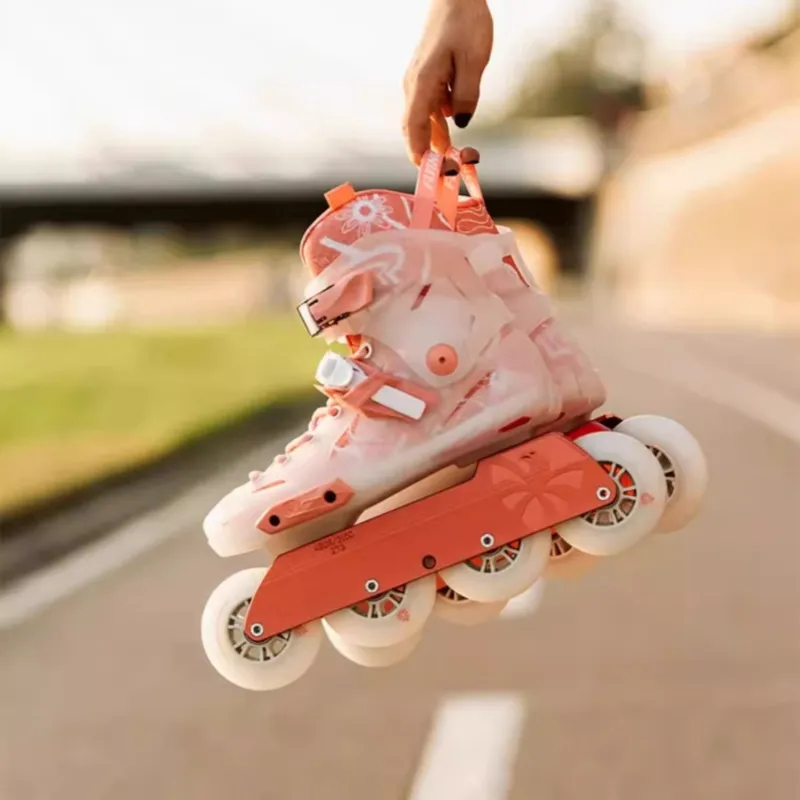 FLYING EAGLE Inline Skates Unisex Coral Pink-5