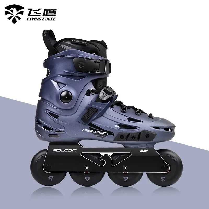 FLYING EAGLE Inline Skates Rubber PP PU Riding, Commuting Unisex Navy Blue-2