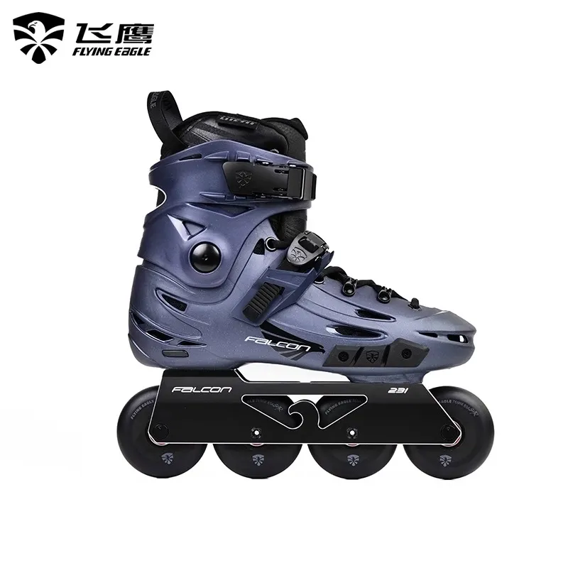 FLYING EAGLE Inline Skates Rubber PP PU Riding, Commuting Unisex Navy Blue-3