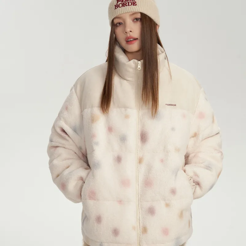 F426 Puffer Jacket Unisex Beige-3