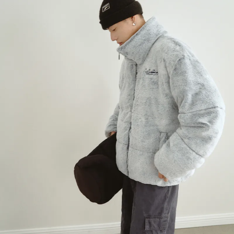 F426 Puffer Jackets Unisex White-4
