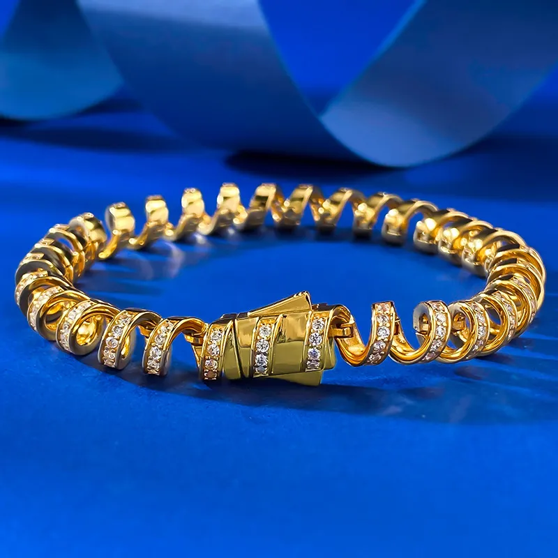 RUOK S925 Silver Bracelets Women's-2