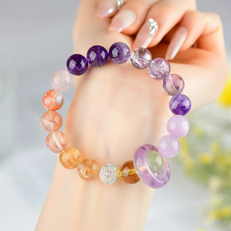 RUOK Crystal Bracelets Unisex Couple's-1