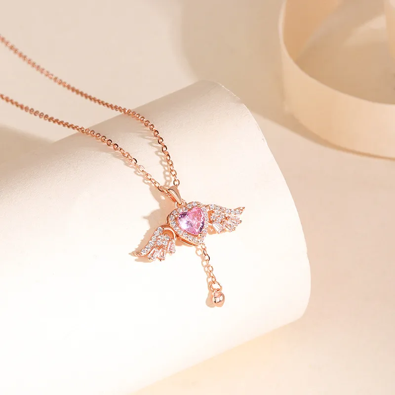 RUOK 925 Sterling Silver Necklaces Women's-2