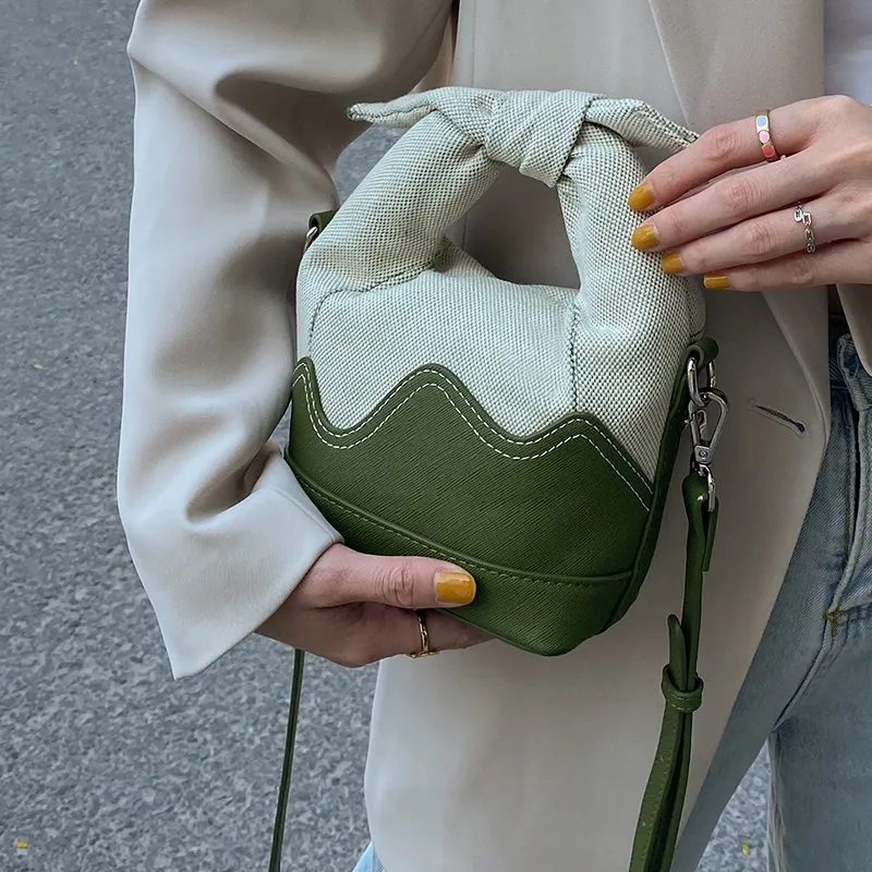 CHISIY Artificial Leather Crossbody Bags Handbags Small Size Women's Blue/Olive Green-9
