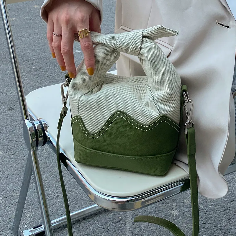 CHISIY Artificial Leather Crossbody Bags Handbags Small Size Women's Blue/Olive Green-7
