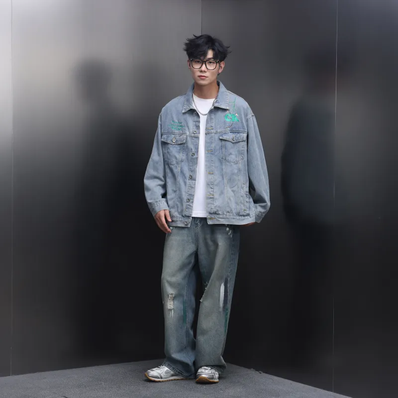 CSKS Denim Jackets Unisex-16