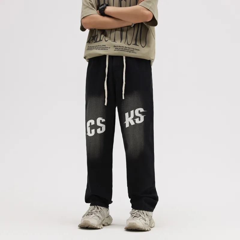 CSKS Jeans Unisex Black Gray Color-2