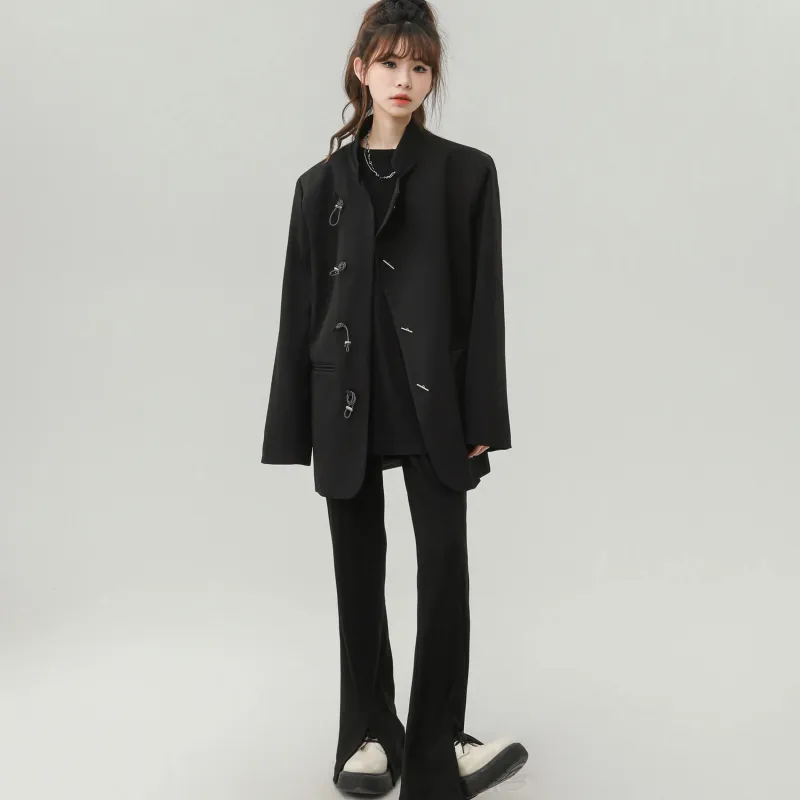 PAINT STAIN Jackets & Coats Unisex Classic Black-10