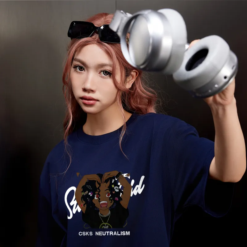 CSKS Drop Shoulder Sleeve T-Shirt Unisex-26