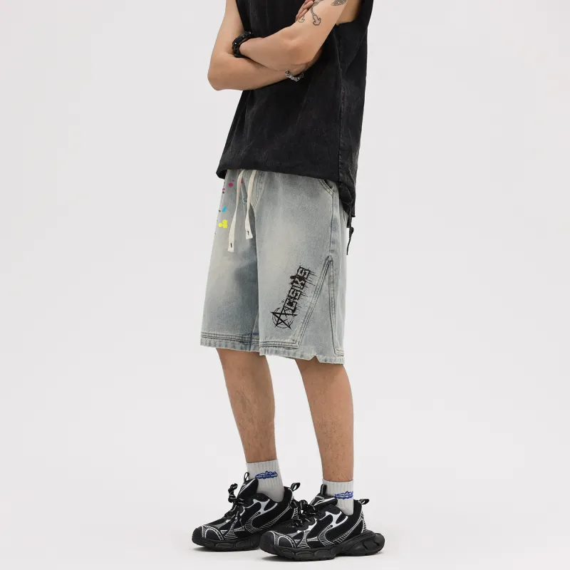 CSKS Denim Shorts Unisex-4