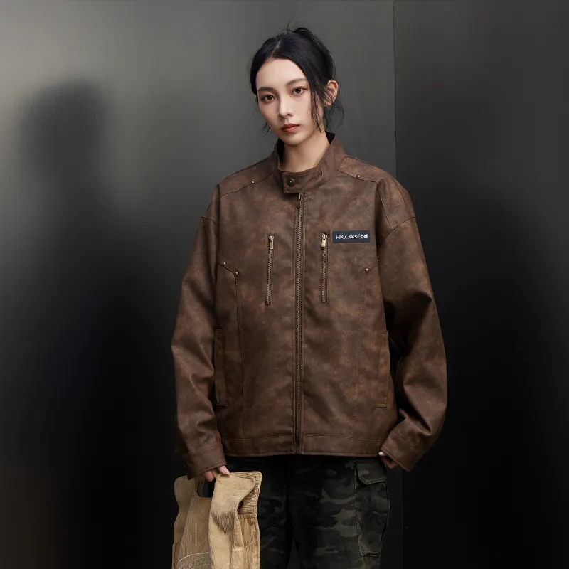 CSKS Leather Jackets Unisex-2
