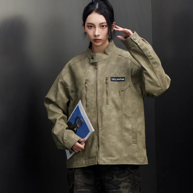 CSKS Leather Jackets Unisex-16