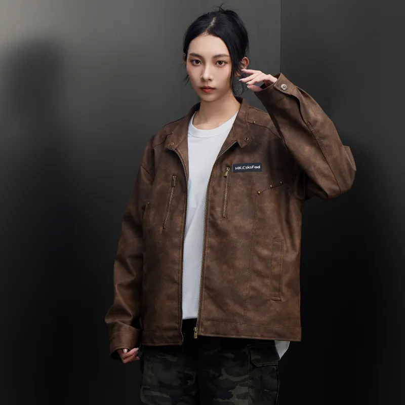 CSKS Leather Jackets Unisex-3
