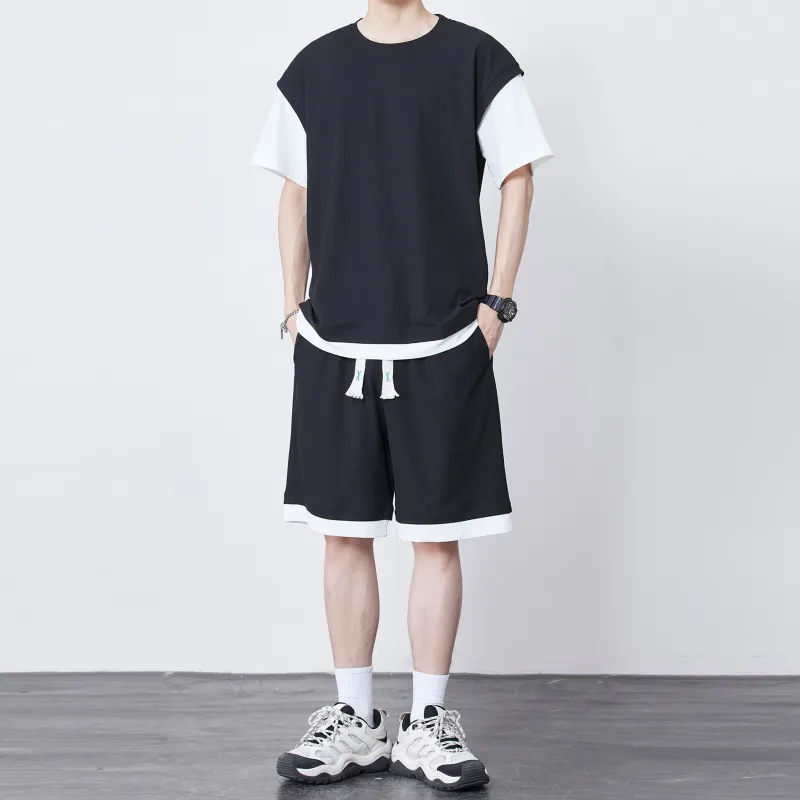 CSKS T Shirt Comes With Casual Knit Pants Unisex 2 Pack-5