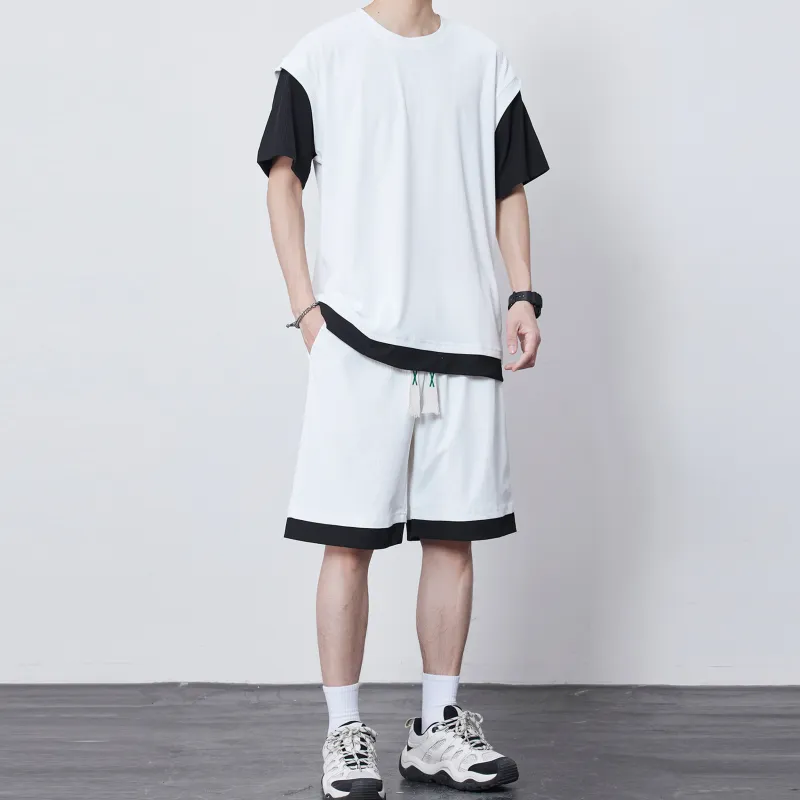 CSKS T Shirt Comes With Casual Knit Pants Unisex 2 Pack-10