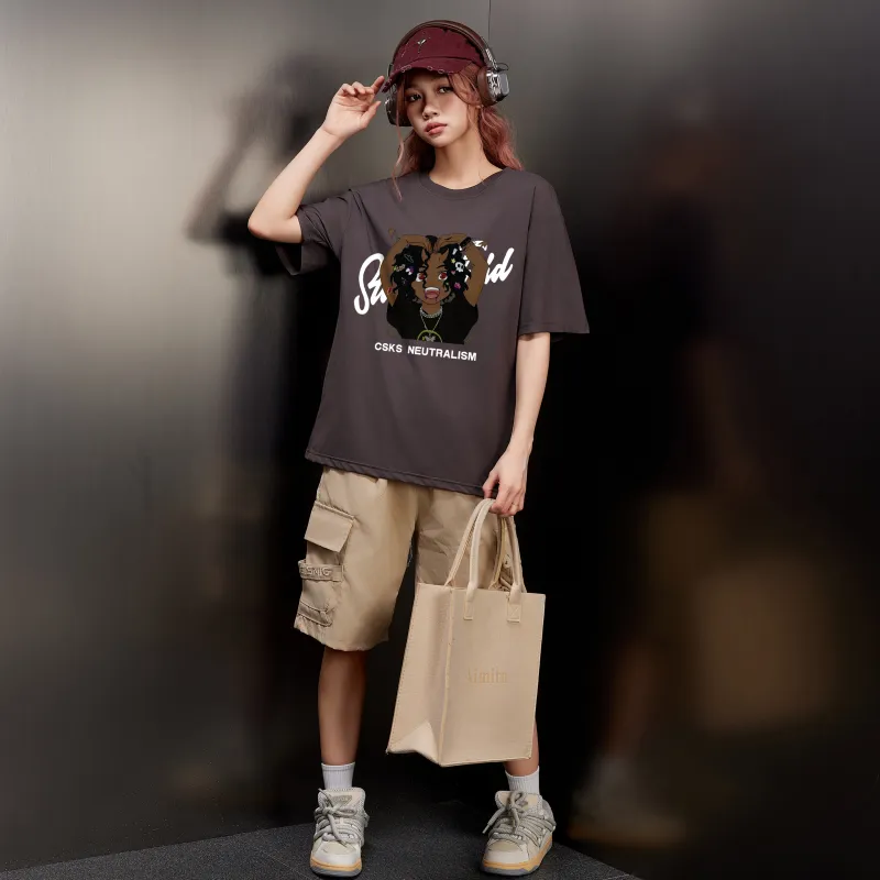 CSKS Drop Shoulder Sleeve T-Shirt Unisex-40