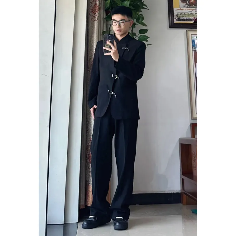 PAINT STAIN Jackets & Coats Unisex Classic Black-12