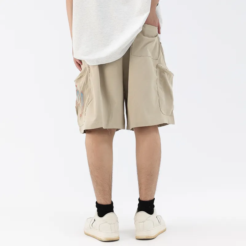 CSKS Casual Shorts Unisex Khaki-5