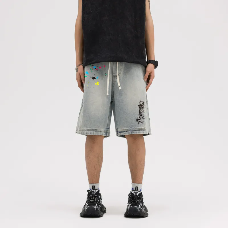 CSKS Denim Shorts Unisex-2