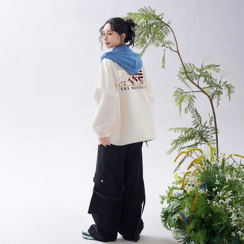 CSKS Jackets Coats Unisex Black Gray-13