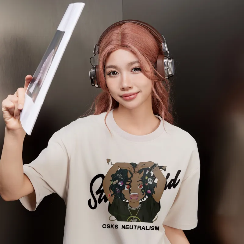 CSKS Drop Shoulder Sleeve T-Shirt Unisex-20