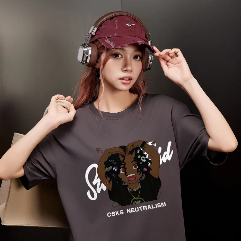 CSKS Drop Shoulder Sleeve T-Shirt Unisex-38