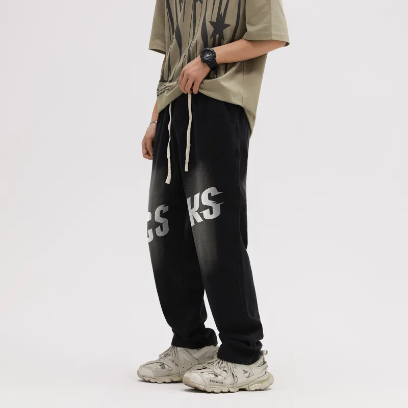 CSKS Jeans Unisex Black Gray Color-4