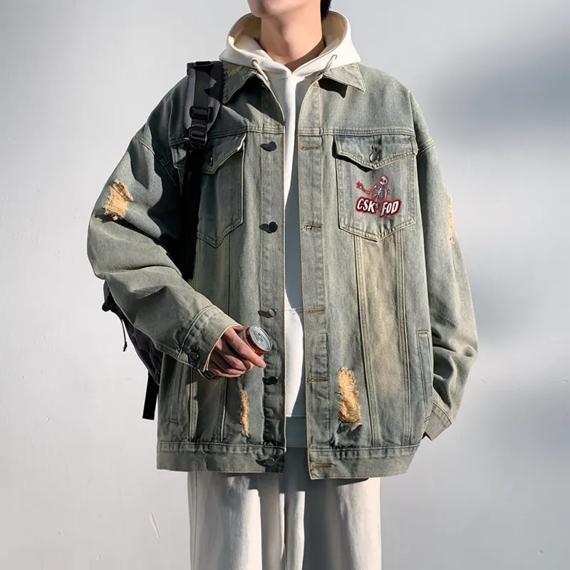 CSKS Denim Jackets Unisex-6