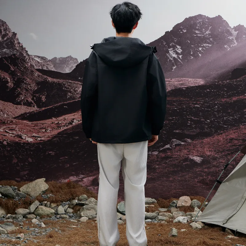 CSKS Waterproof And Windproof Windbreaker Jacket Unisex-2