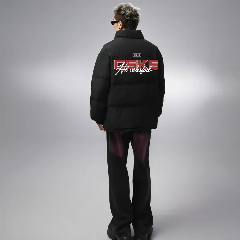 CSKS Down Jacket Unisex Pure Black-2