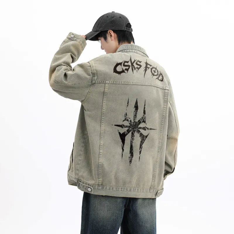 CSKS Denim Jackets Unisex-2