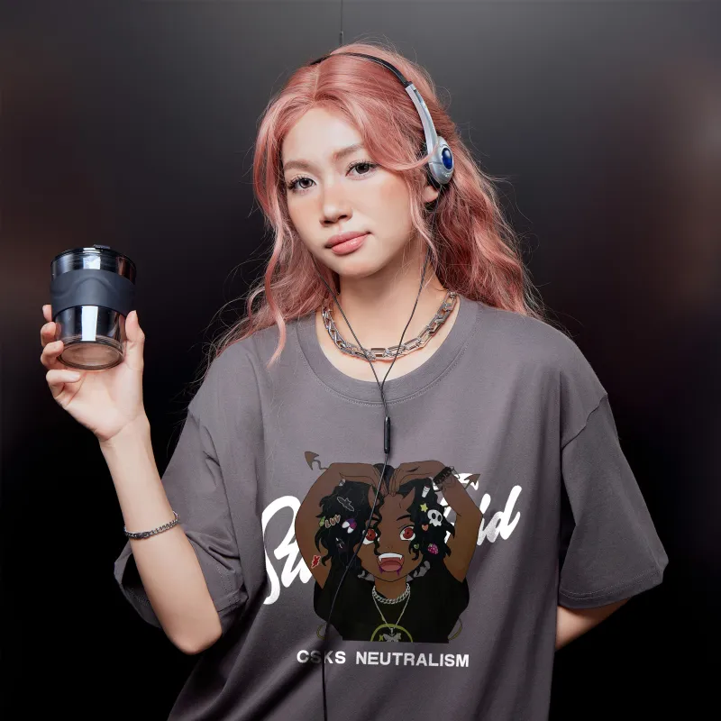 CSKS Drop Shoulder Sleeve T-Shirt Unisex-32