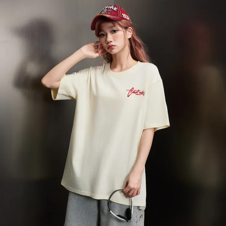 Colour Block Logo Crew Neck T-Shirt