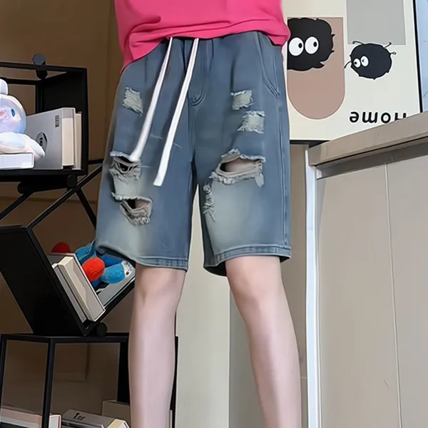 CSKS Denim Shorts Unisex-3