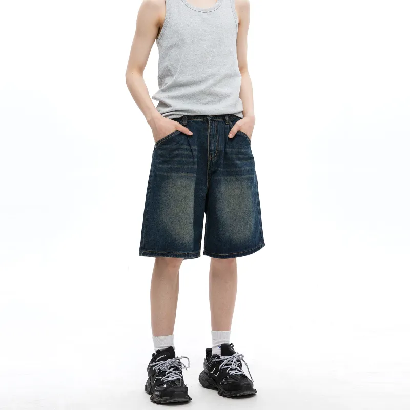 TIRED Denim Shorts Unisex-21