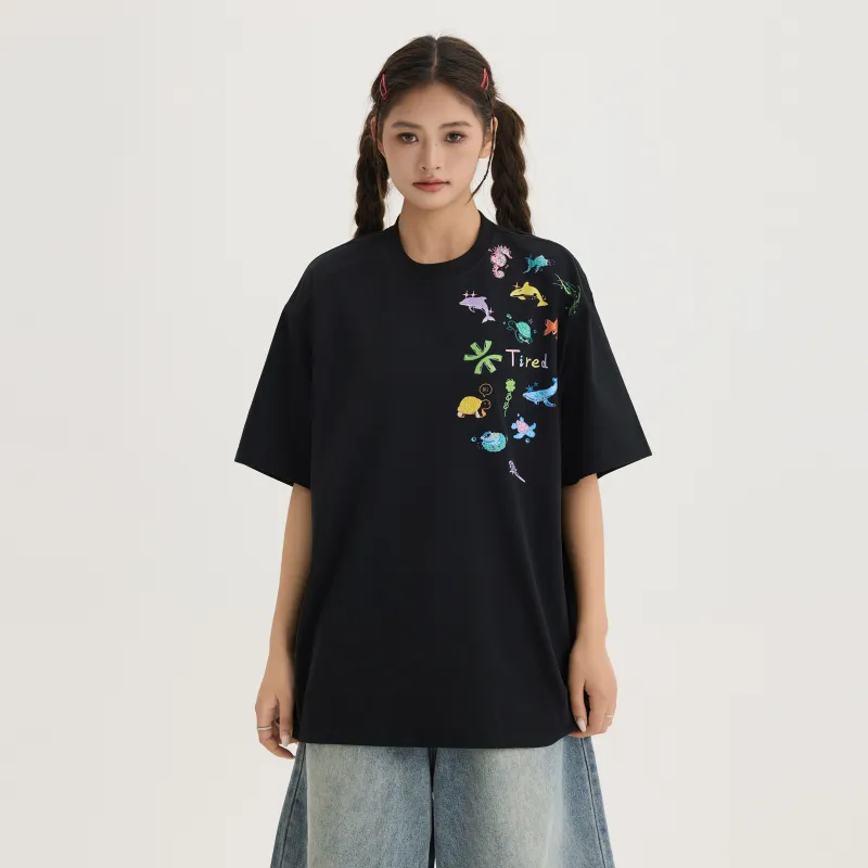 TIRED T Shirts Unisex-2